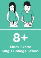 8+ King’s College Junior School (KCJS) Mock Exam